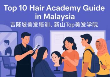 马来西亚10大美发学院推荐（2025全攻略）吉隆坡、新山、槟城美发师培训全攻略